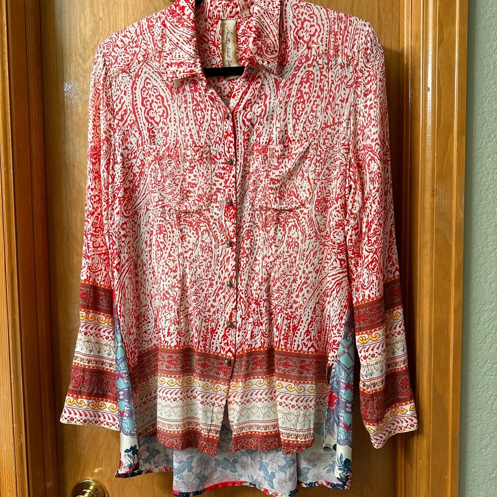 Blouse , worn once